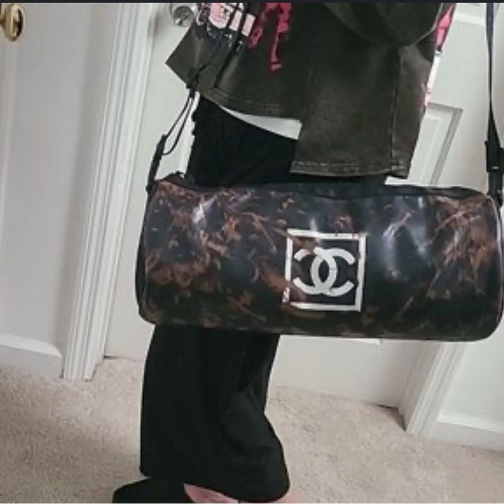 CHANEL Bag Chanel Sports Line Shoulder Bag Black - Picture 3 of 16